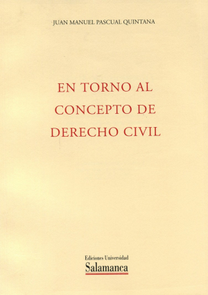 Cubierta para En torno al concepto del Derecho Civil