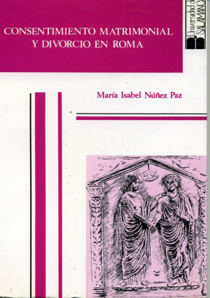 Cubierta para Consentimiento matrimonial y divorcio en Roma
