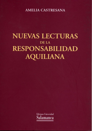 Cubierta para Nuevas lecturas de la responsabilidad aquiliana