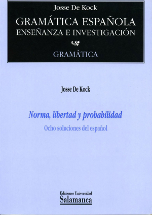 Cubierta para Norma. libertad y probabilidad. Ocho soluciones del español