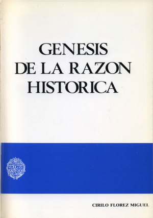 Cubierta para Génesis de la razón histórica