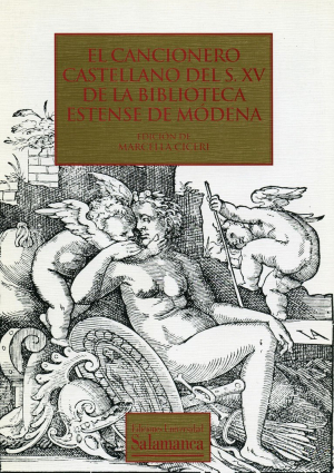 Cubierta para El cancionero castellano del s. XV de la Biblioteca Estense de Módena