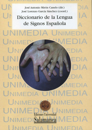 Cubierta para Diccionario de la Lengua de Signos Española