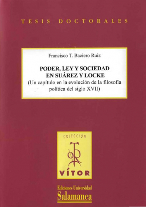 Cubierta para Poder, ley y sociedad en Suárez y Locke. (Un capitulo en la evolución de la filosofía política del siglo XVII)