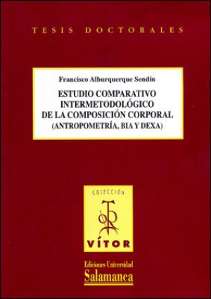 Cubierta para Estudio comparativo intermetodológico de la composición corporal (antropometría, bia, y dexa)