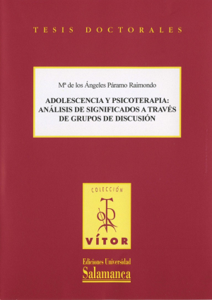 Cubierta para Adolescencia y psicoterapia: análasis de significados a través de grupos de discusión