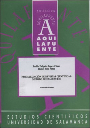 Cubierta para Normalización de revistas científicas: método de evaluación