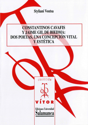 Cubierta para Constantinos Cavafis y Jaime Gil de Biedma: dos poetas, una concepción vital y estética