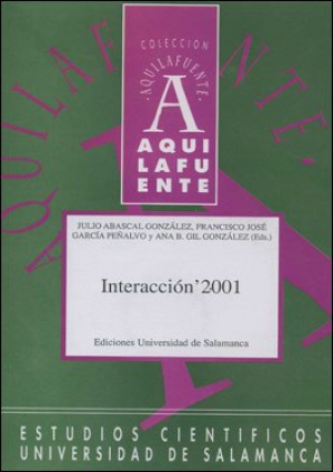 Cubierta para Interacción 2001. 2º Congreso Internacional de Interacción Persona-Ordenador (Salamanca, 16, 17 y 18 de mayo de 2001)