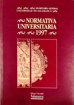 Cubierta para Normativa Universitaria 1997