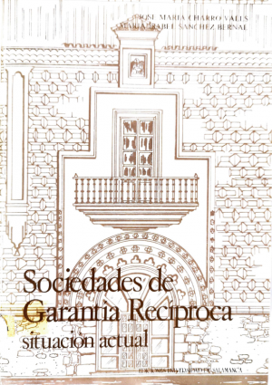 Cubierta para Sociedades de garantía recíproca. Situación actual