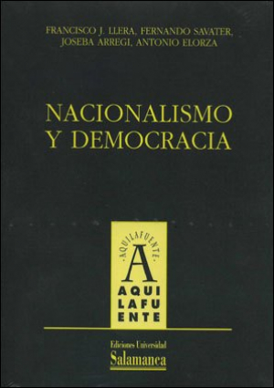 Cubierta para Nacionalismo y democracia