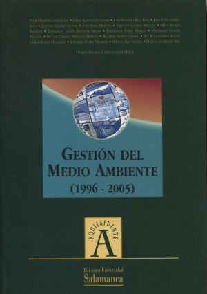Cubierta para Gestión del Medio Ambiente (1996-2005). X Jornadas Ambientales
