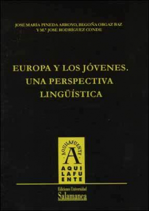 Cubierta para Europa y los jóvenes. Una perspectiva lingüística