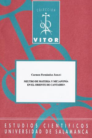 Cubierta para Neutro de materia y metafonía en el oriente de Cantabria