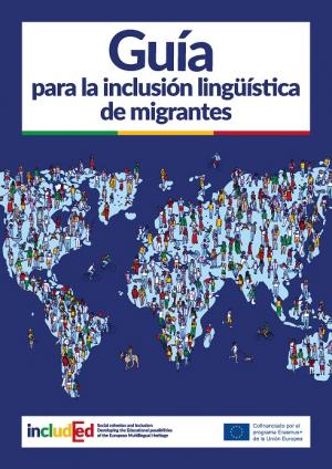 Cubierta para Guía para la inclusión lingüística de migrantes