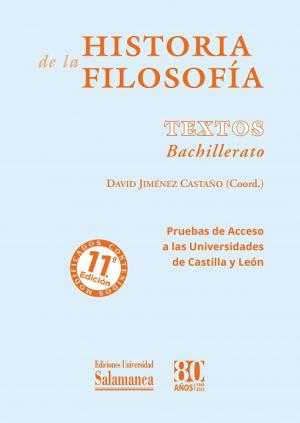 Cubierta para Historia de la filosofía. Textos. Bachillerato