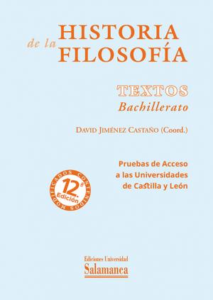Cubierta para Historia de la filosofía. Textos. Bachillerato