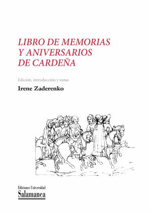 Cubierta para Libro de memorias y aniversarios de Cardeña