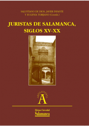 Cubierta para Juristas de Salamanca, siglos XV-XX