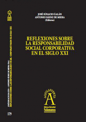 Cubierta para Reflexiones sobre la responsabilidad social corporativa en el siglo XXI