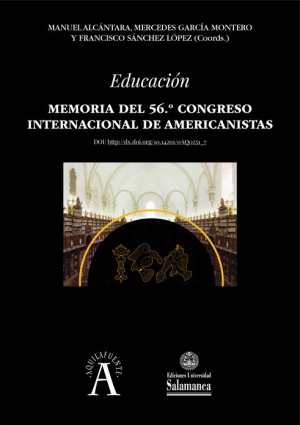 Cubierta para Educación: 56.º Congreso Internacional de Americanistas