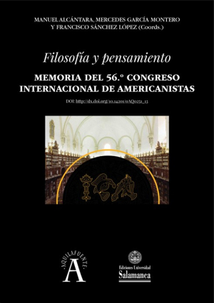 Cubierta para Filosofía y pensamiento: 56.º Congreso Internacional de Americanistas