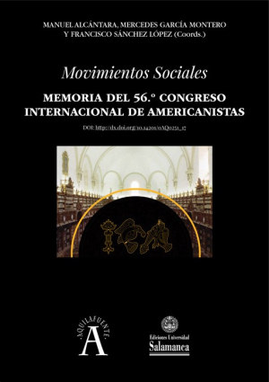 Cubierta para Movimientos sociales: Memoria del 56.º Congreso Internacional de Americanistas: Volumen XVII