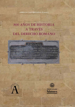 Cubierta para 800 años de historia a través del derecho romano