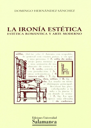 Cubierta para La ironía estética. Estética romántica y arte moderno