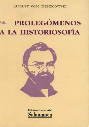 Cubierta para Prolegómenos a la historiosofía