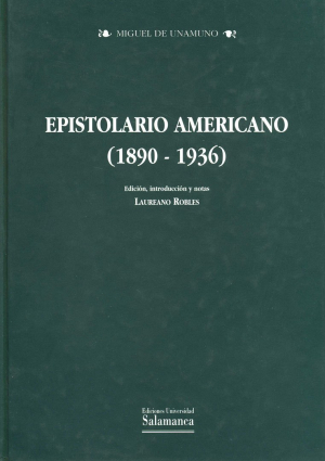 Cubierta para Epistolario americano (1890-1936)