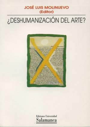 Cubierta para ¿Deshumanización del arte?