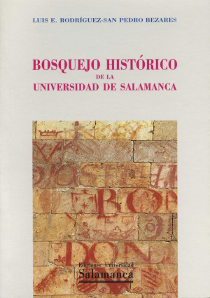 Cubierta para Bosquejo histórico de la Universidad de Salamanca