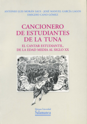 Cubierta para Cancionero de estudiantes de la tuna. El cantar estudiantil, de la Edad Media al siglo XX