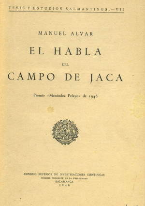 Cubierta para El habla del Campo de Jaca