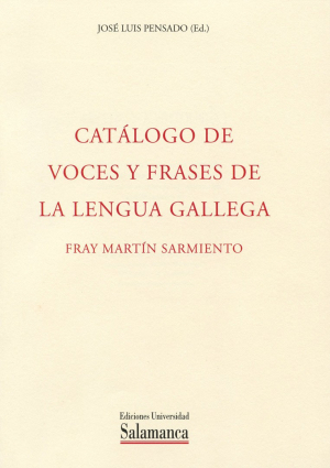 Cubierta para Catálogo de voces y frases de la lengua gallega