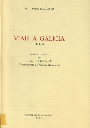 Cubierta para Viaje a Galicia (1745)