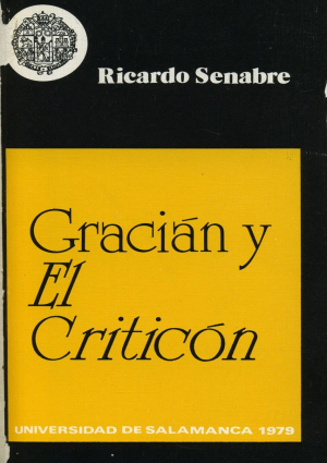 Cubierta para Gracián y «El Criticón»