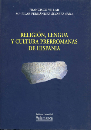 Cubierta para Religión, lengua y cultura prerromanas de Hispania