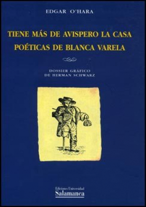 Cubierta para Tiene más de avispero la casa. Poéticas de Blanca Varela. Dossier gráfico de Herman Schwarz