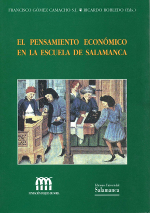 Cubierta para El pensamiento económico en la Escuela de Salamanca: una visión multidisciplinar